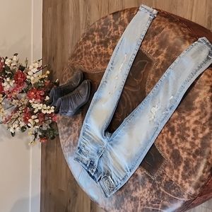 Buckle Black Skinny Jeans